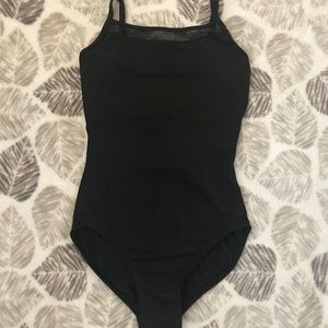 Black Camisole Bloch Leotard